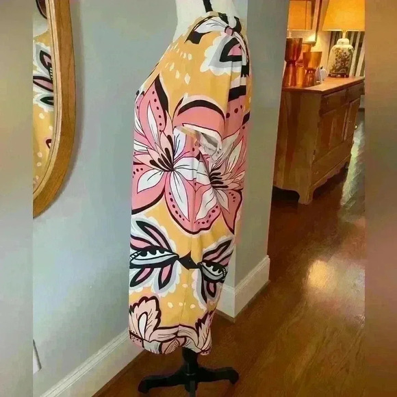 MINKPINK Dress Size Small Pretty Gold and pink - Picture 4 of 6